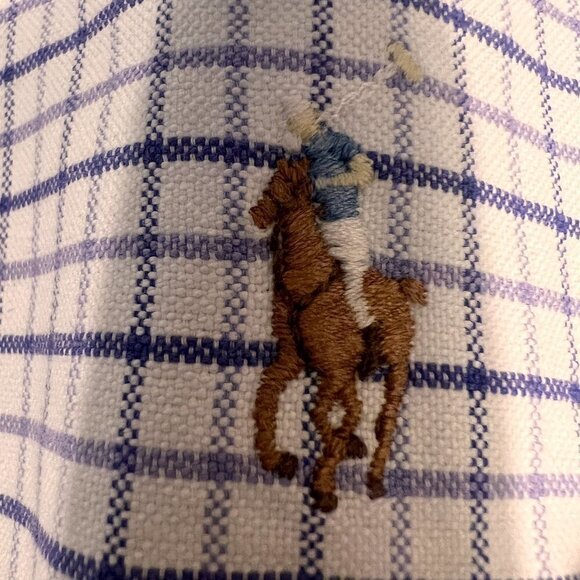 Ralph Lauren Blake Mens Striped Long Sleeve Shirt - Picture 6 of 8